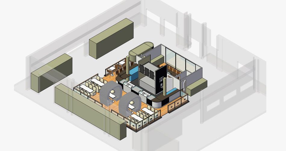 interieurplan horeca hocras