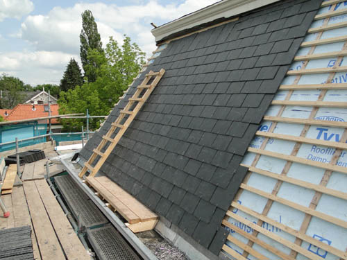 renovatie leien dak