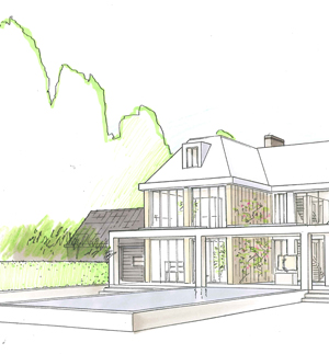 architectuur villaontwerp