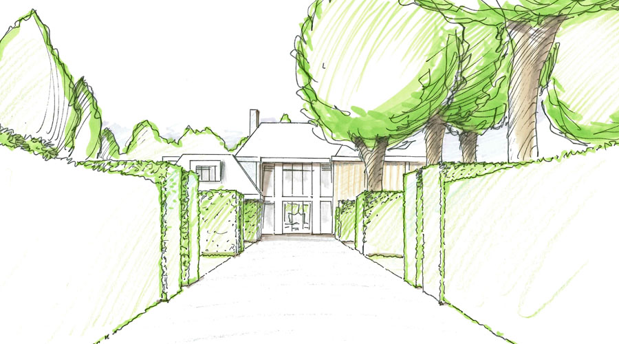 Villa ontwerp architectuur StudioIN