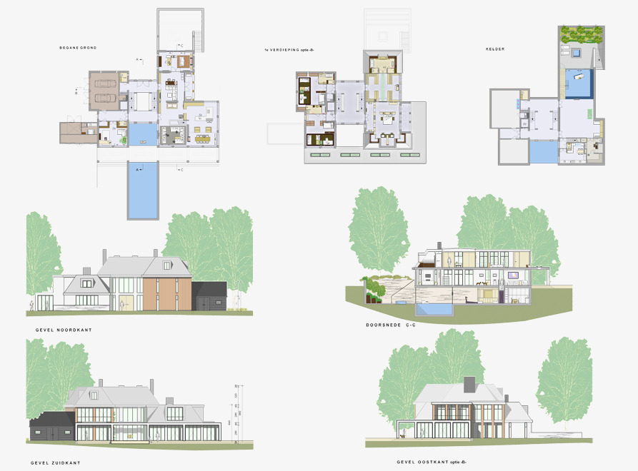 architectuur villaontwerp